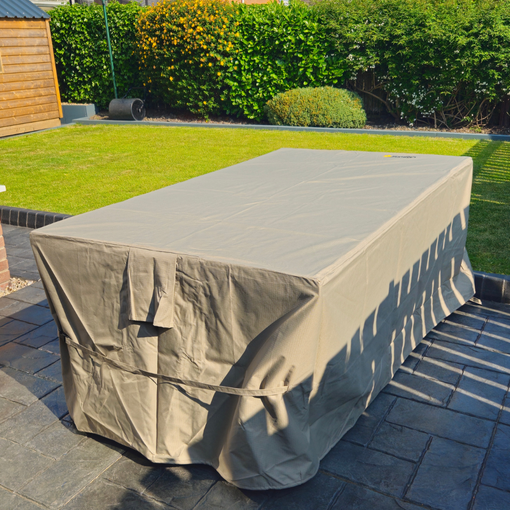 Cry Wolf Slate Bed Outdoor Pool Table - Dark Walnut