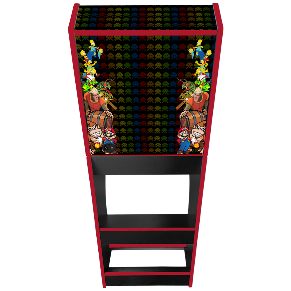 2 Player Arcade Machine - 80s Arcade Classic Theme