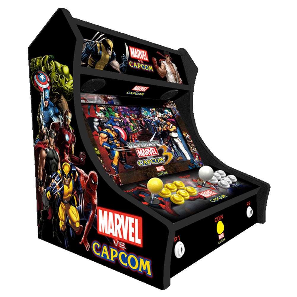 2 Player Bartop Arcade Machine - Marvel vs Capcom
