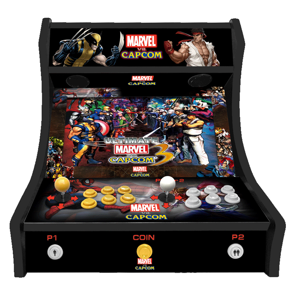 2 Player Bartop Arcade Machine - Marvel vs Capcom