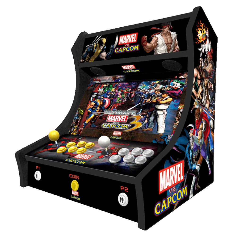 2 Player Bartop Arcade Machine - Marvel vs Capcom