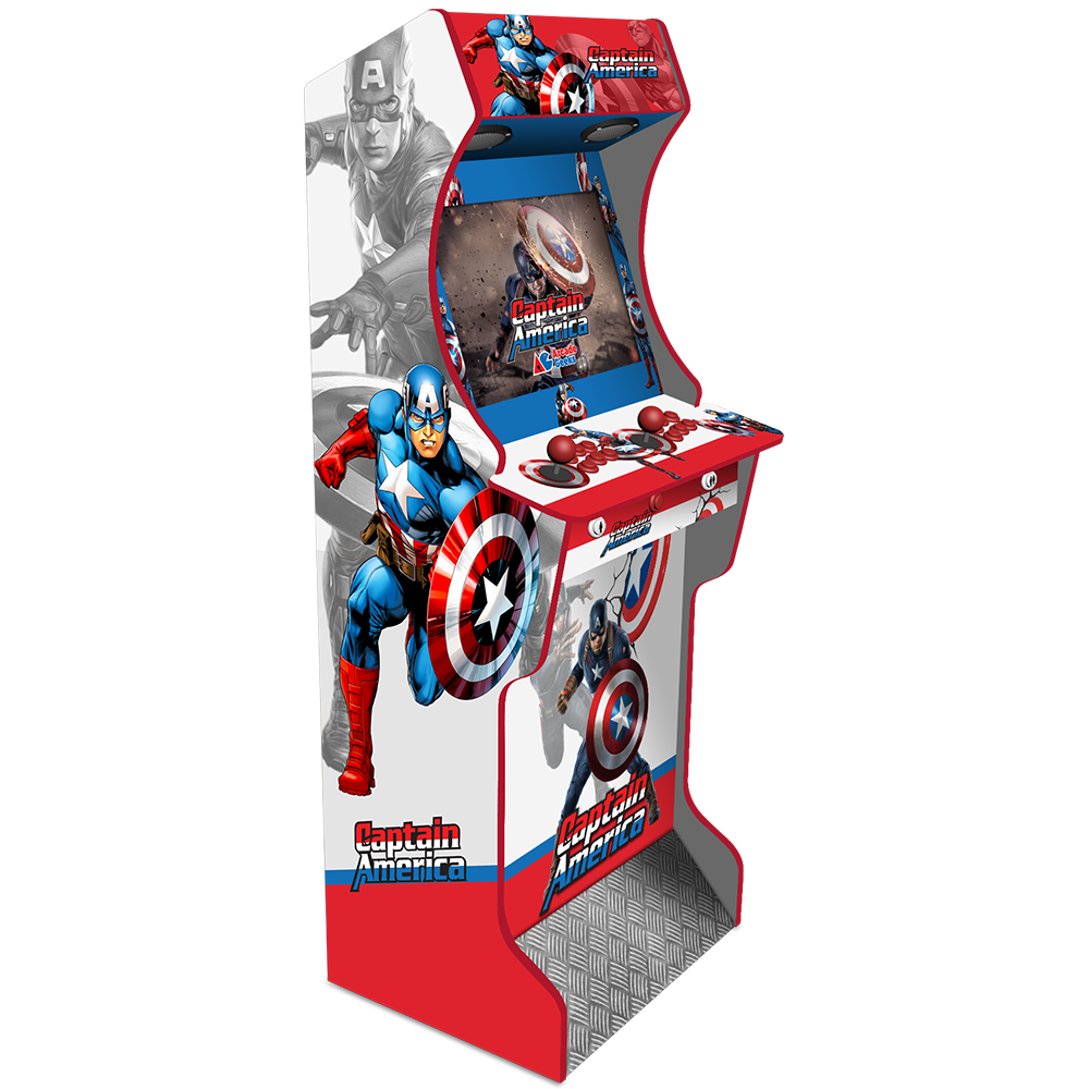 2 Player Elite Arcade Machine - Captain America