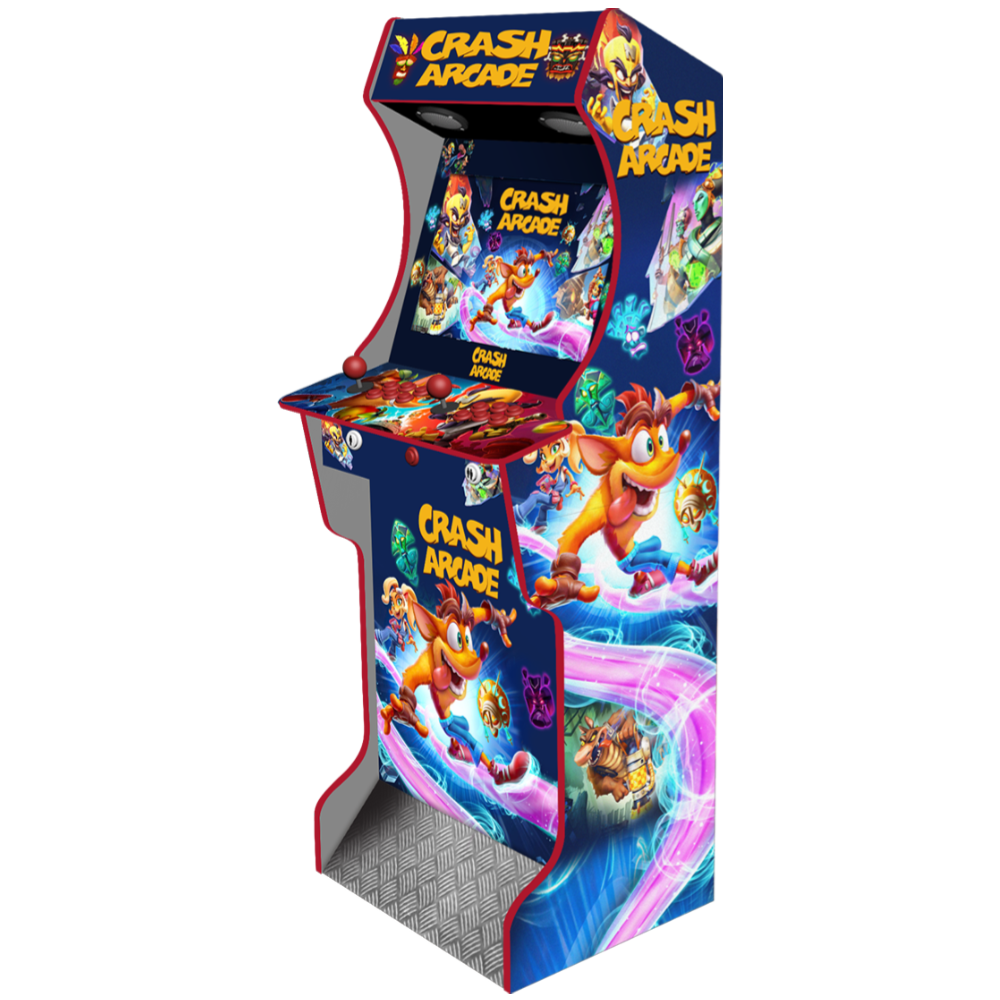 2 Player Elite Arcade Machine - Crash Bandicoot Theme