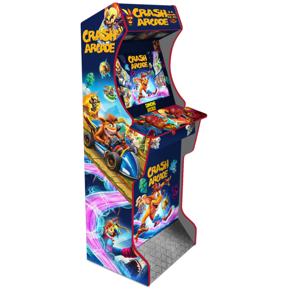 2 Player Elite Arcade Machine - Crash Bandicoot Theme