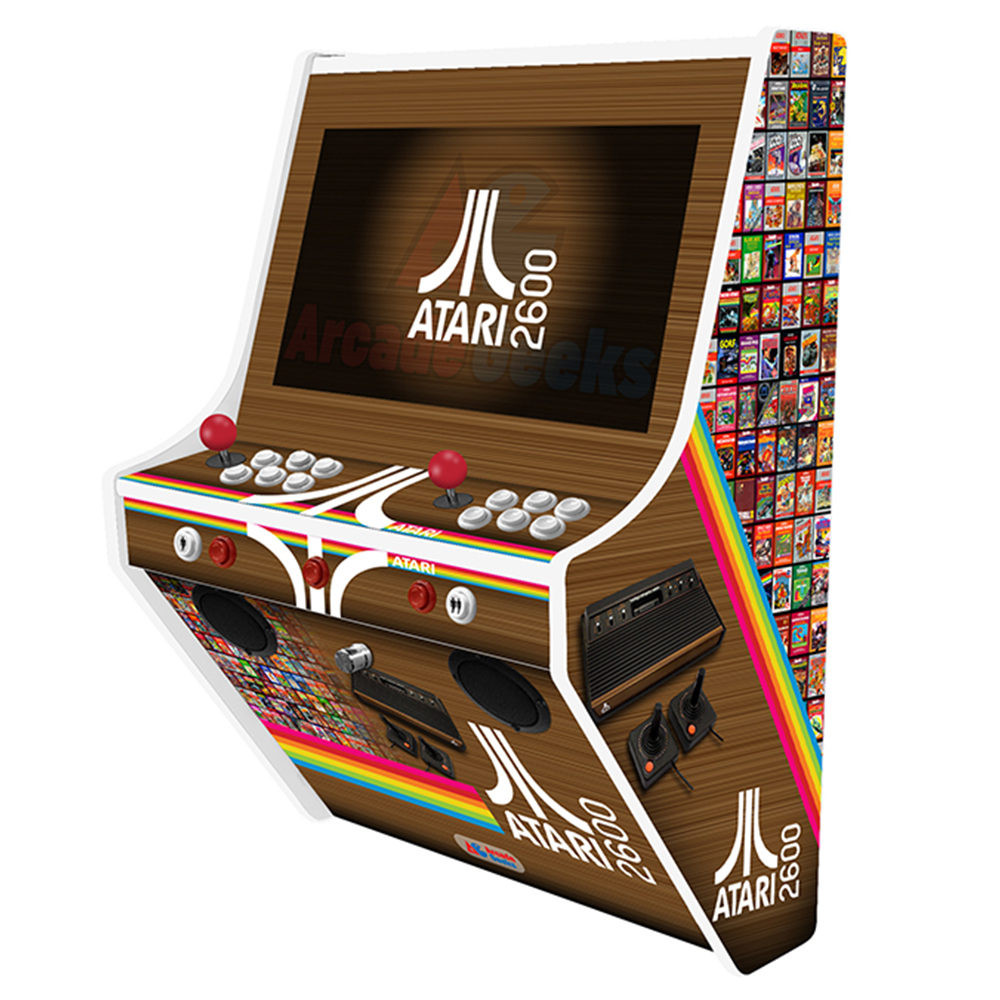 2 Player Wall Mounted Arcade Machine - Atari Themed