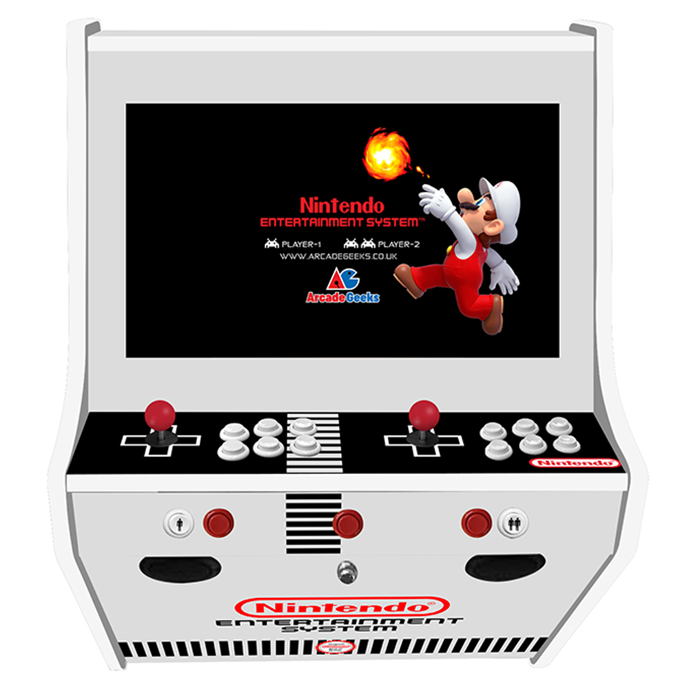2 Player Wall Mounted Arcade Machine - NES Themed