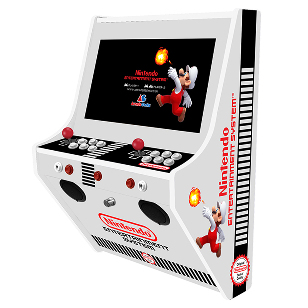 2 Player Wall Mounted Arcade Machine - NES Themed