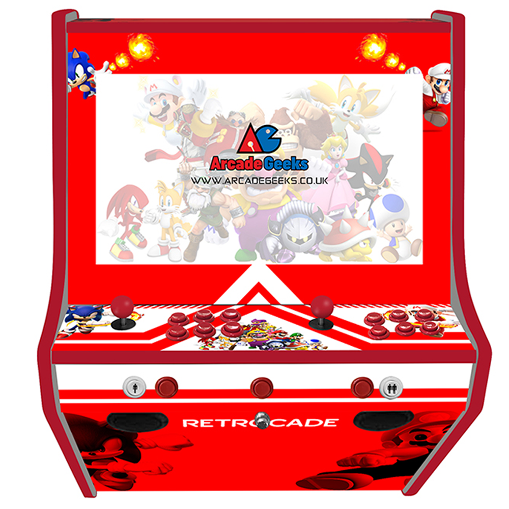 2 Player Wall Mounted Arcade Machine - Retrocade