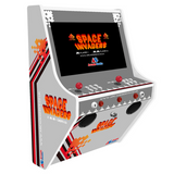 2 Player Wall Mounted Arcade Machine - Space Invaders Pixels Theme