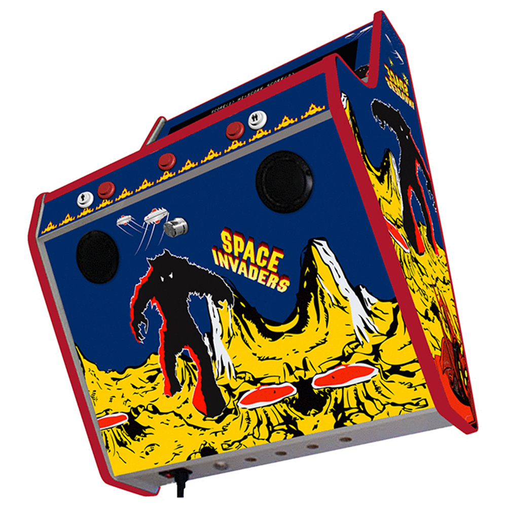 2 Player Wall Mounted Arcade Machine - Space Invaders