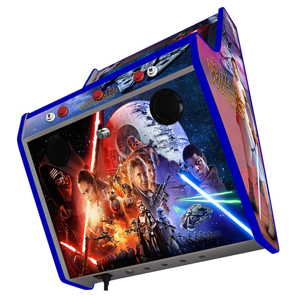 2 Player Wall Mounted Arcade Machine - Star Wars Theme