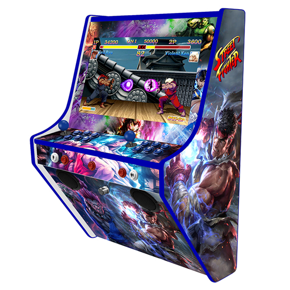 2 Player Wall Mounted Arcade Machine - Street Fighter