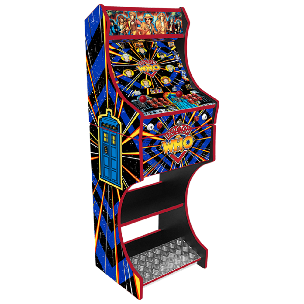 2 Player Arcade Machine - Doctor Who Themed Machine