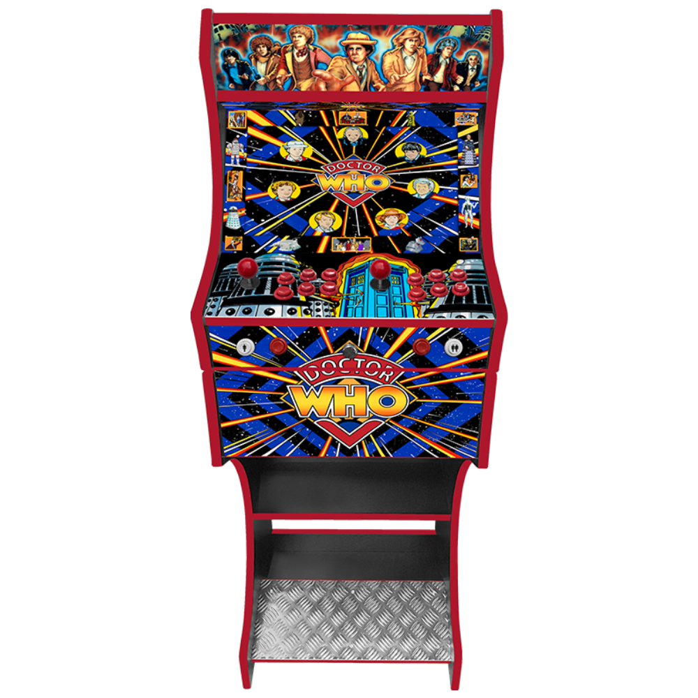 2 Player Arcade Machine - Doctor Who Themed Machine