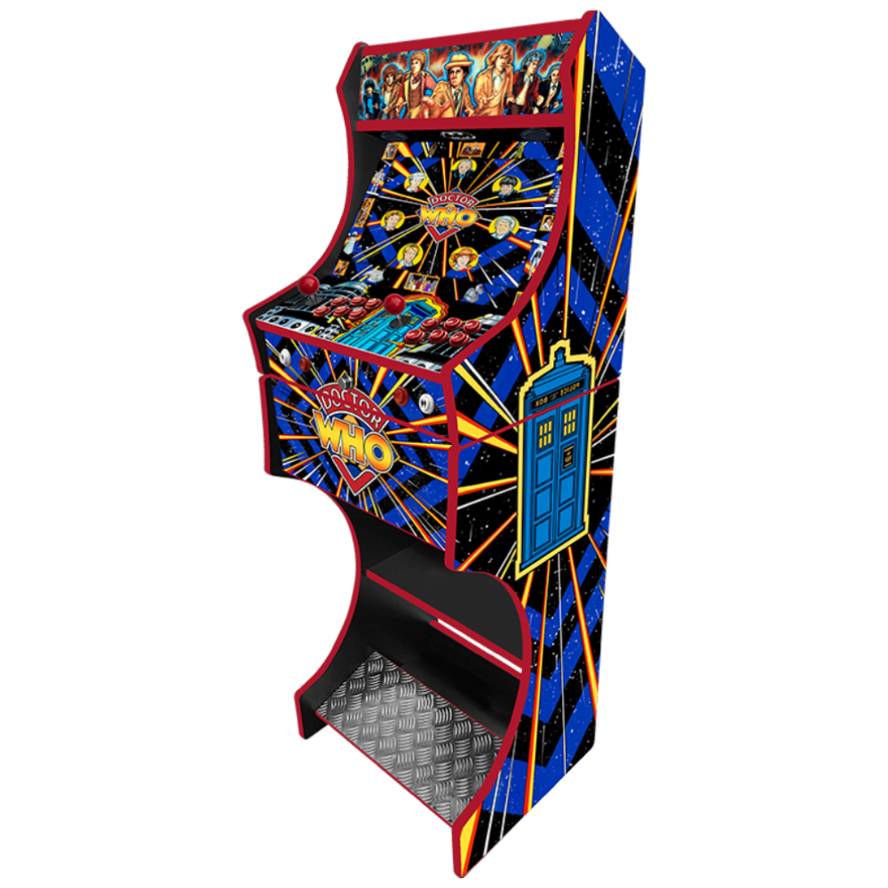 2 Player Arcade Machine - Doctor Who Themed Machine