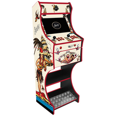 2 Player Arcade Machine - Sailor Jerry Rum Themed