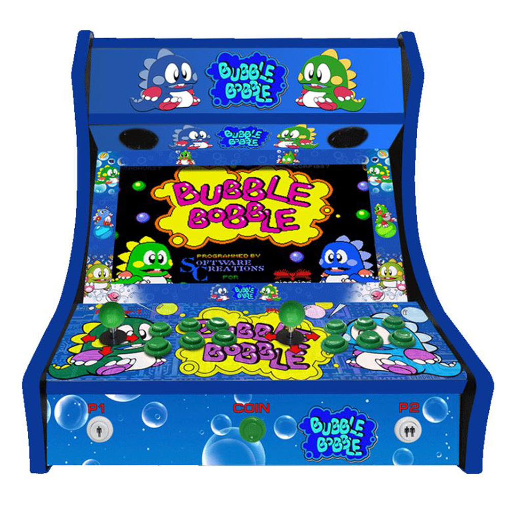 2 Player Bartop Arcade Machine - Bubble Bobble