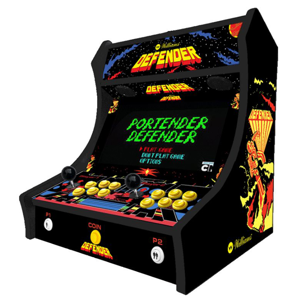 2 Player Bartop Arcade Machine - Defender