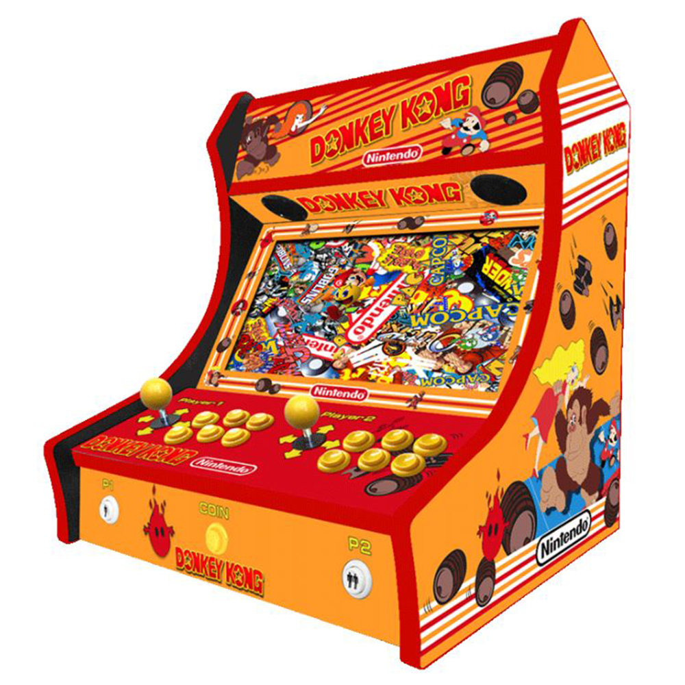 2 Player Bartop Arcade Machine - Donkey Kong v2