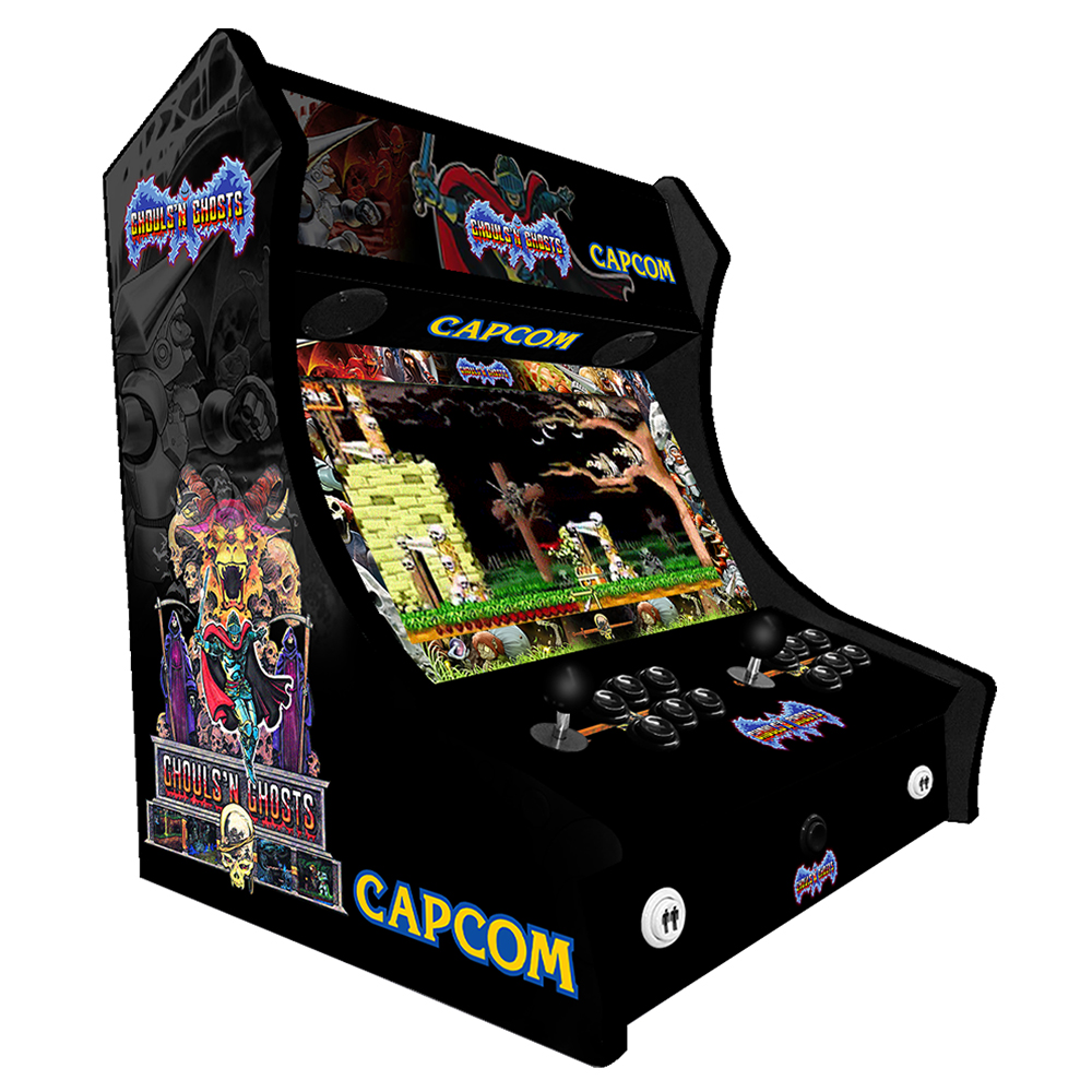 2 Player Bartop Arcade Machine - Ghouls n Ghosts
