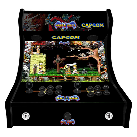 2 Player Bartop Arcade Machine - Ghouls n Ghosts