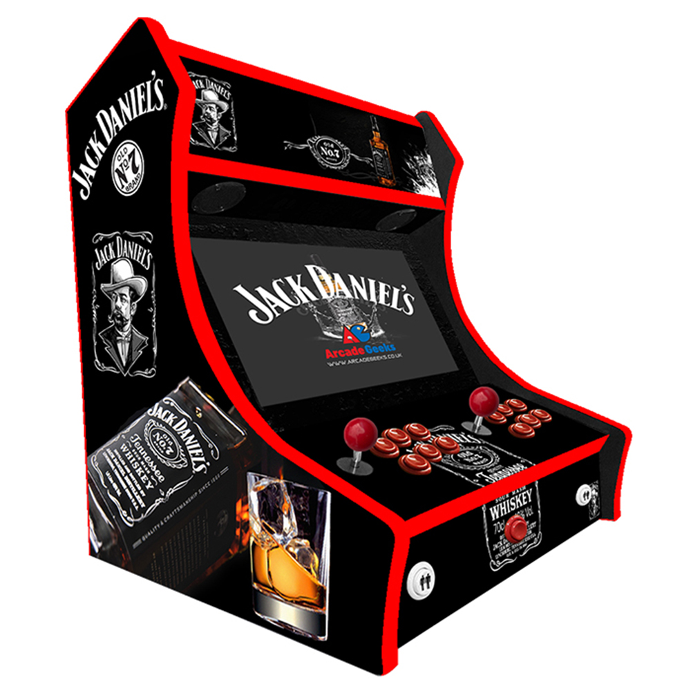2 Player Bartop Arcade Machine - Jack Daniels