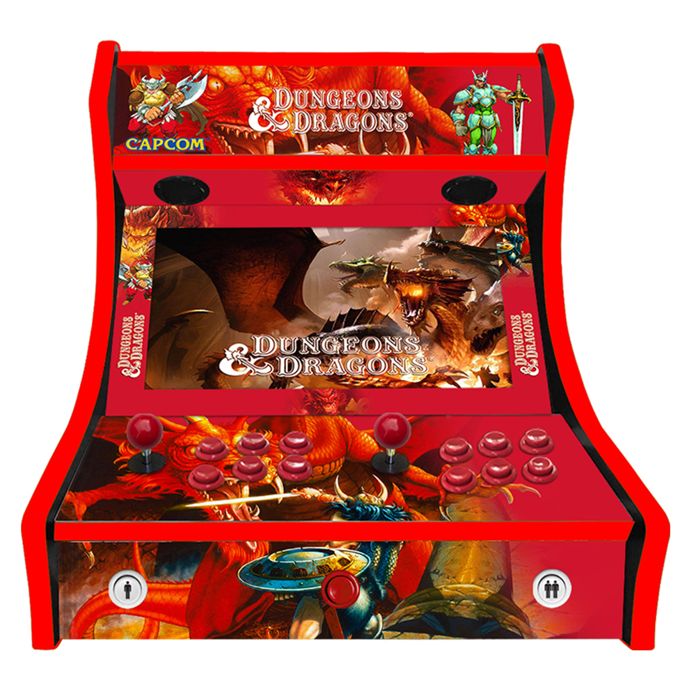 2 Player Bartop Arcade Machine - Dungeons and Dragons