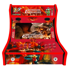 2 Player Bartop Arcade Machine - Dungeons and Dragons