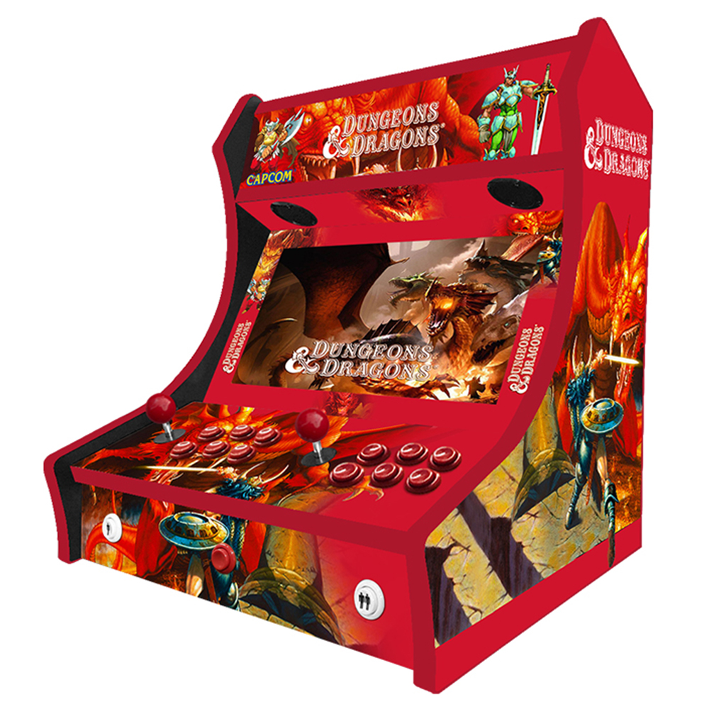 2 Player Bartop Arcade Machine - Dungeons and Dragons