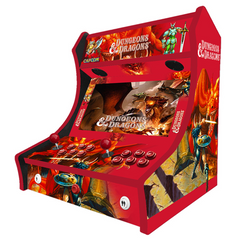 2 Player Bartop Arcade Machine - Dungeons and Dragons
