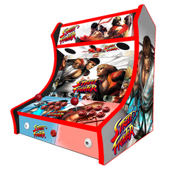 2 Player Bartop Arcade Machine - Street Fighter v2