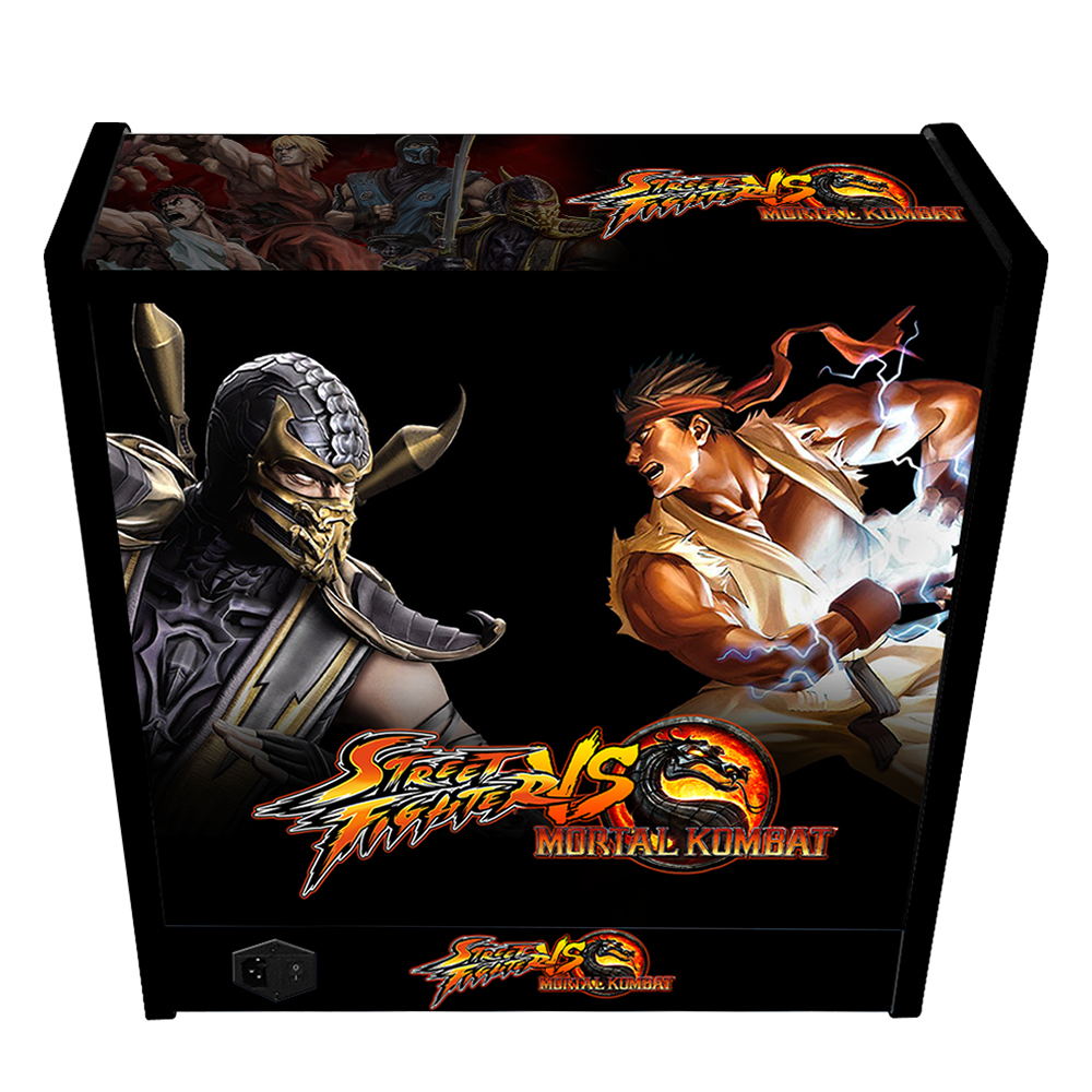 2 Player Bartop Arcade Machine - Street Fighter vs Mortal Kombat v1