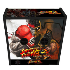2 Player Bartop Arcade Machine - Street Fighter vs Mortal Kombat v2