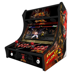 2 Player Bartop Arcade Machine - Street Fighter vs Mortal Kombat v2