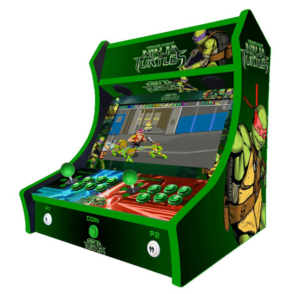 2 Player Bartop Arcade Machine - TMNT