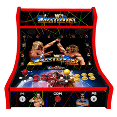 2 Player Bartop Arcade Machine - Wrestlefest
