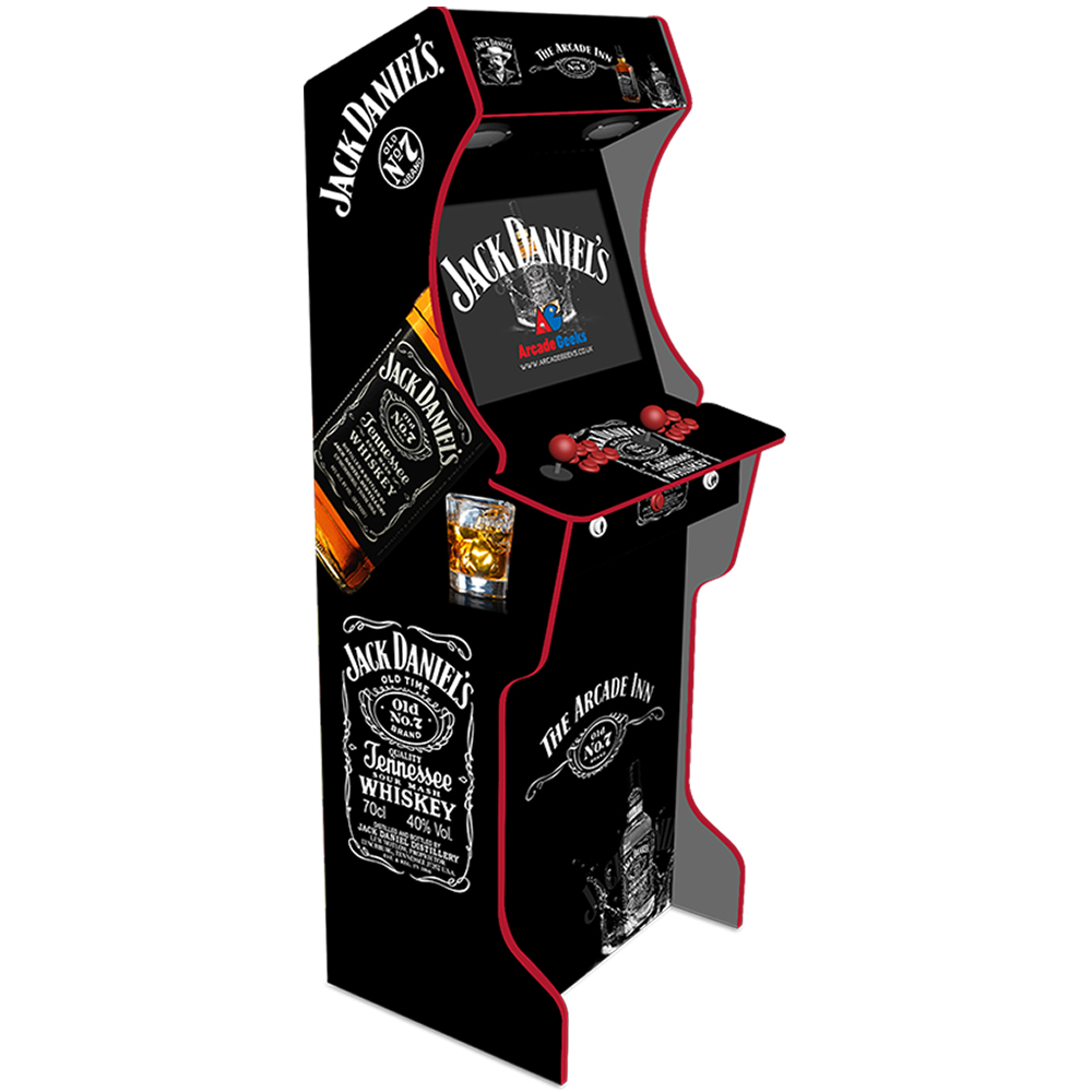 2 Player Elite Arcade Machine - Jack Daniels - Top Spec