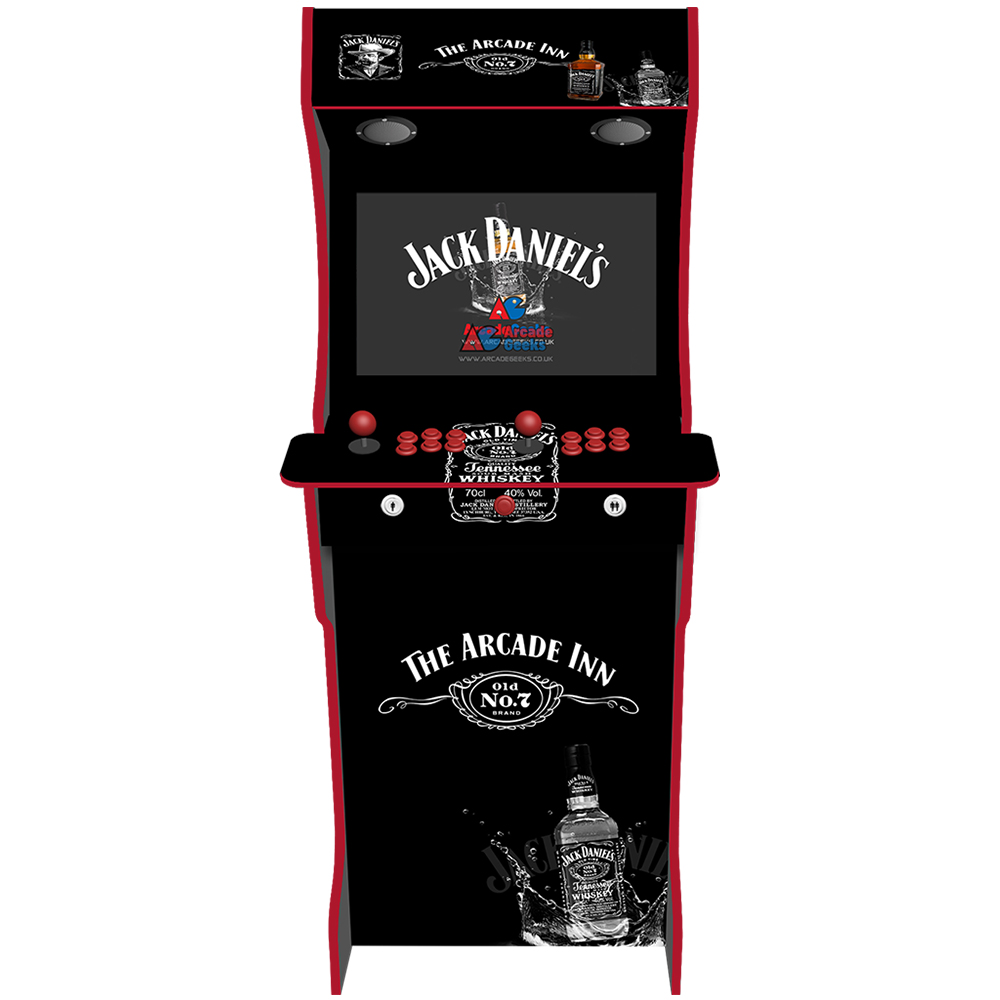 2 Player Elite Arcade Machine - Jack Daniels - Top Spec