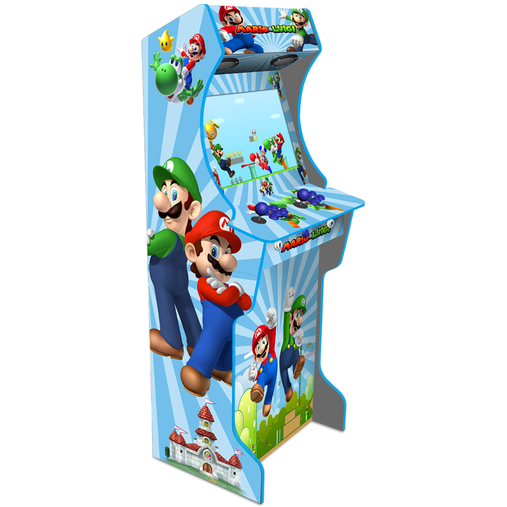 2 Player Elite Arcade Machine - Mario and Luigi