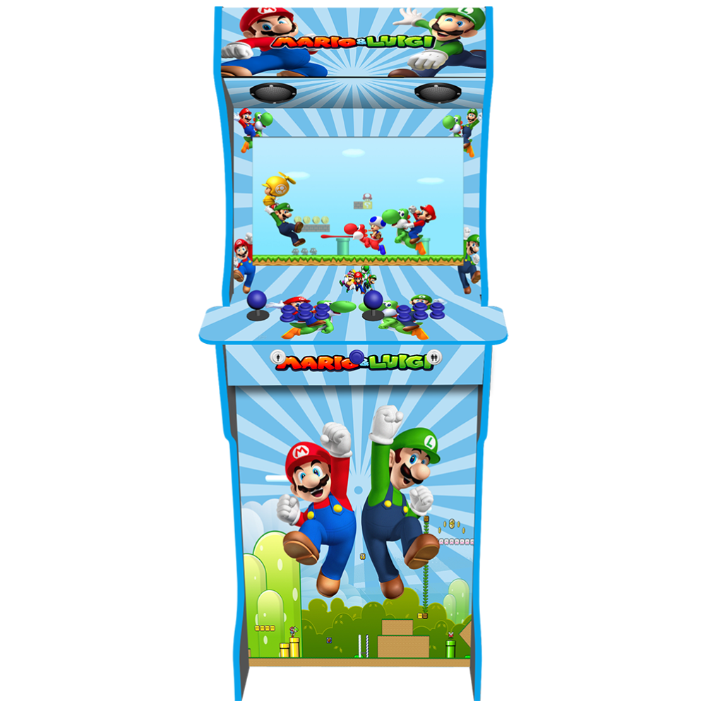 2 Player Elite Arcade Machine - Mario and Luigi