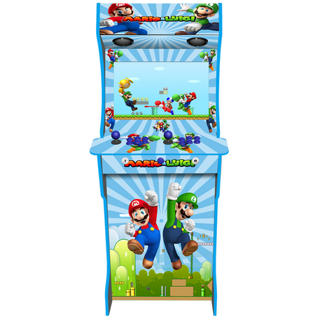 2 Player Elite Arcade Machine - Mario and Luigi