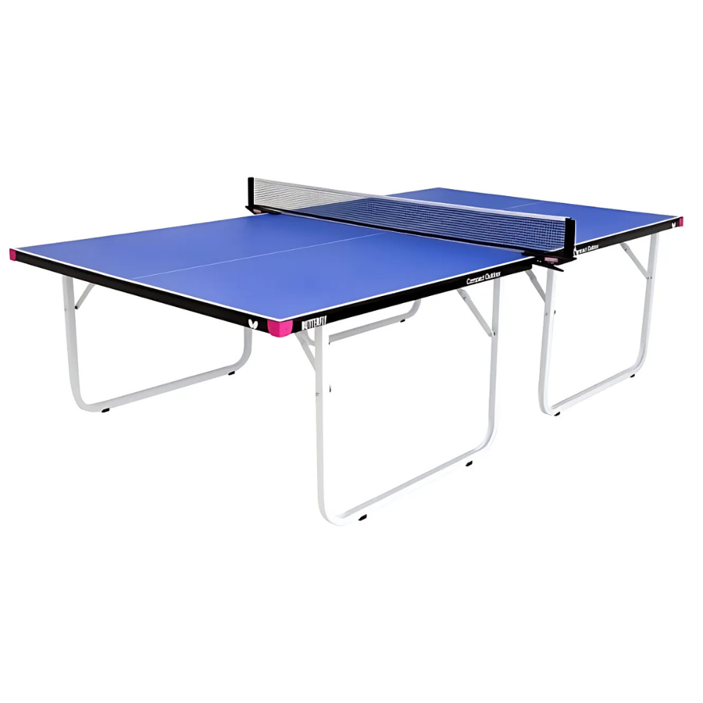 Butterfly Compact Outdoor Table Tennis Table - Blue