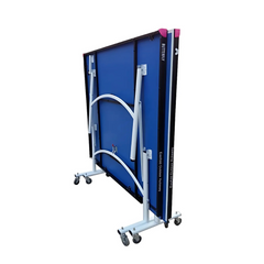 Butterfly Easifold Outdoor Rollaway Table Tennis Table - Blue