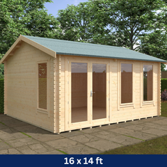 Crestwood | Log Cabin | 44mm | Various Sizes