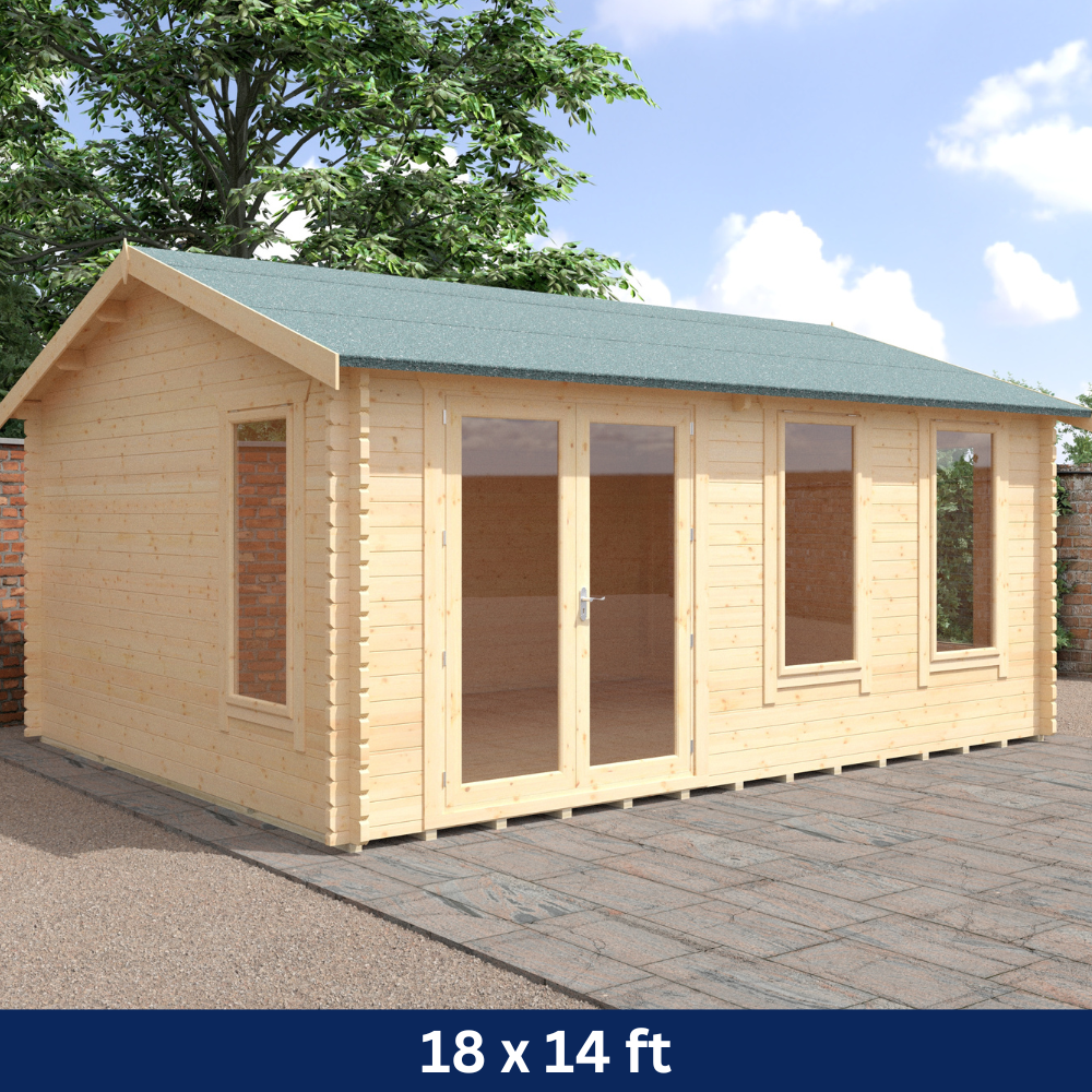 Crestwood | Log Cabin | 44mm | Various Sizes