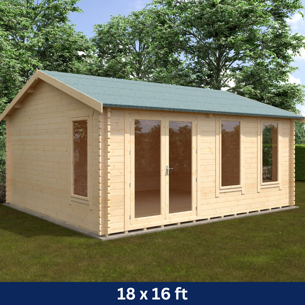 Crestwood | Log Cabin | 44mm | Various Sizes