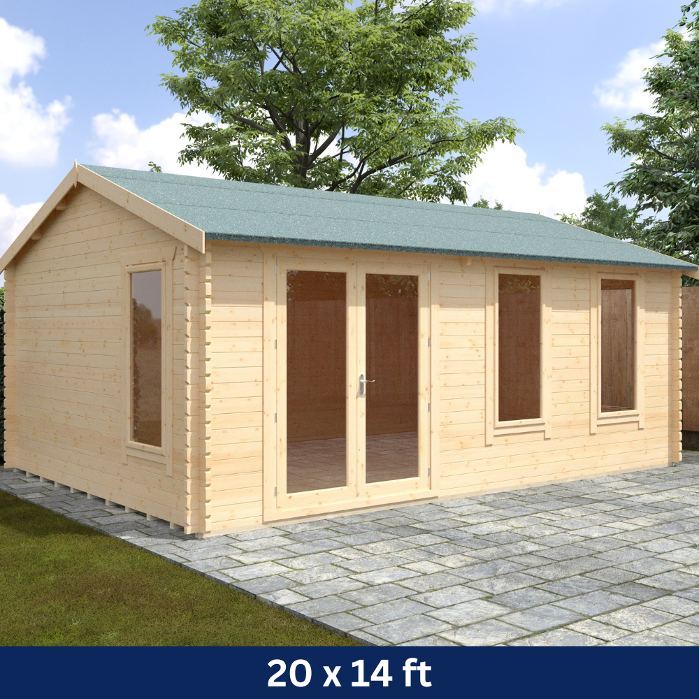 Crestwood | Log Cabin | 44mm | Various Sizes
