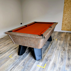 Cry Wolf Slate Bed Indoor Pool Table - Dark Walnut