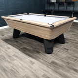 Cry Wolf Slate Bed Indoor Pool Table - Driftwood
