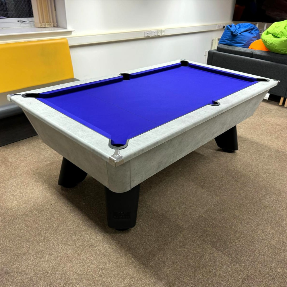 Cry Wolf Slate Bed Indoor Pool Table - Urban Grey